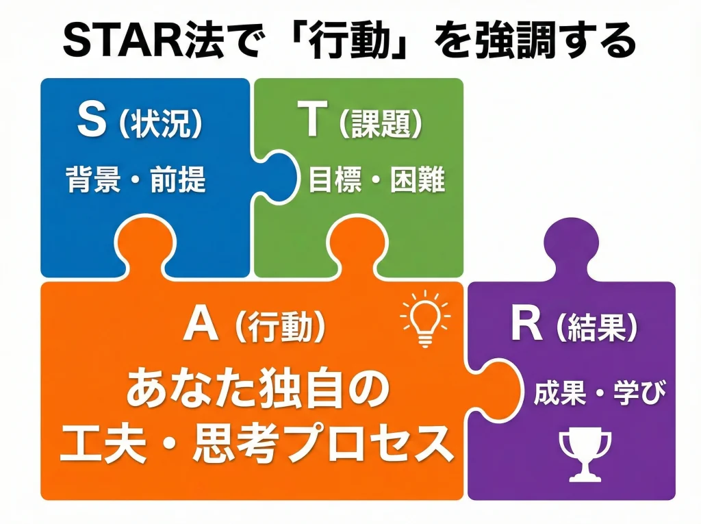 自己PRはSTAR法で語る