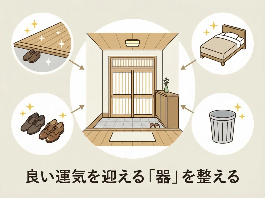旅行風水の浄化と断捨離