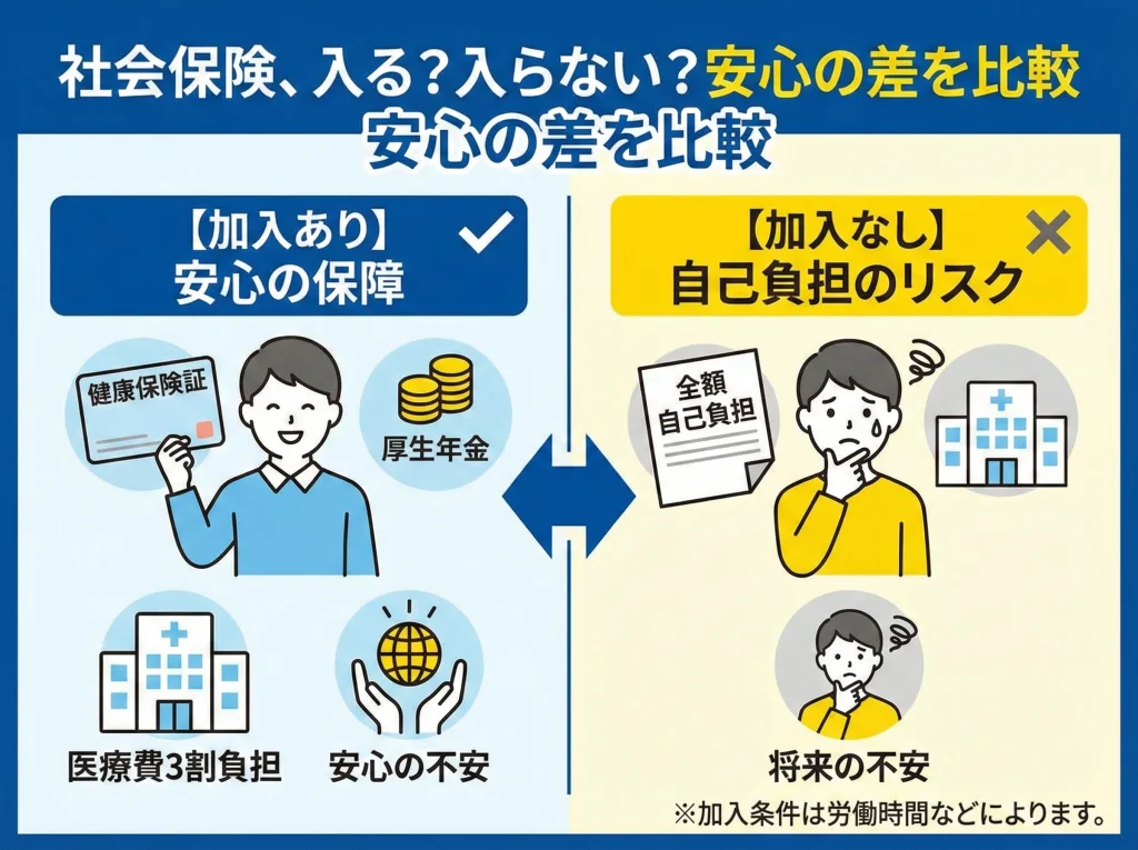 社会保険加入の条件