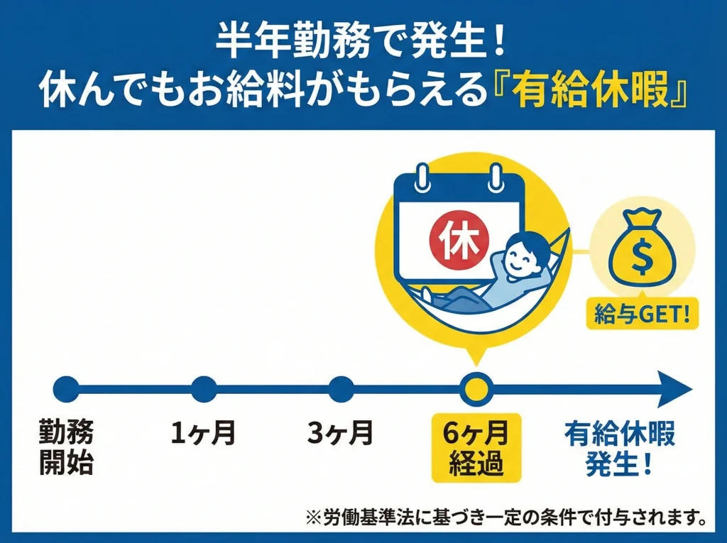 有給と休みの取り方