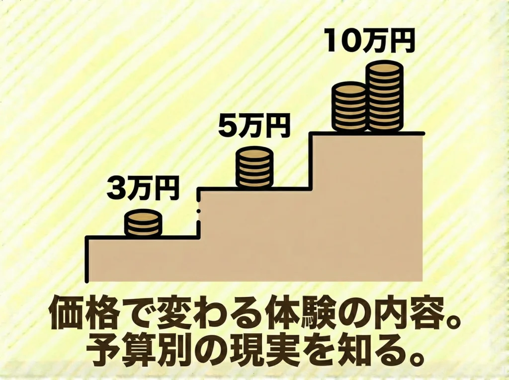 予算は3万円・5万円・10万