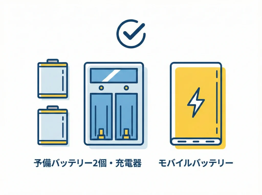 Enduroバッテリーと充電