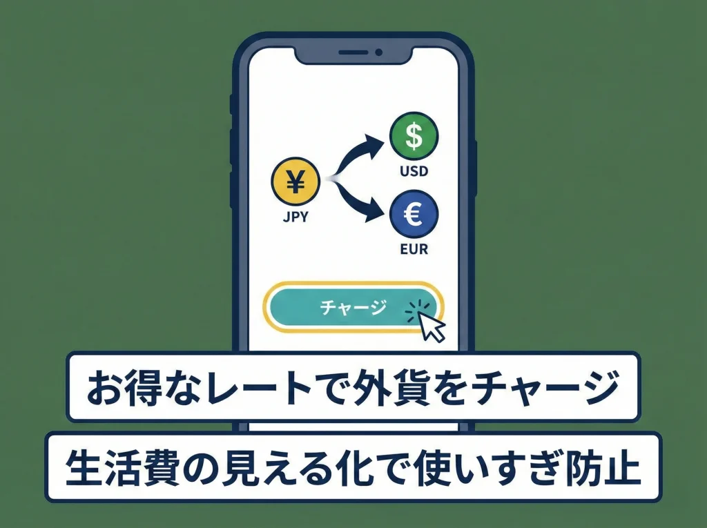 WiseとRevolutで外貨管理