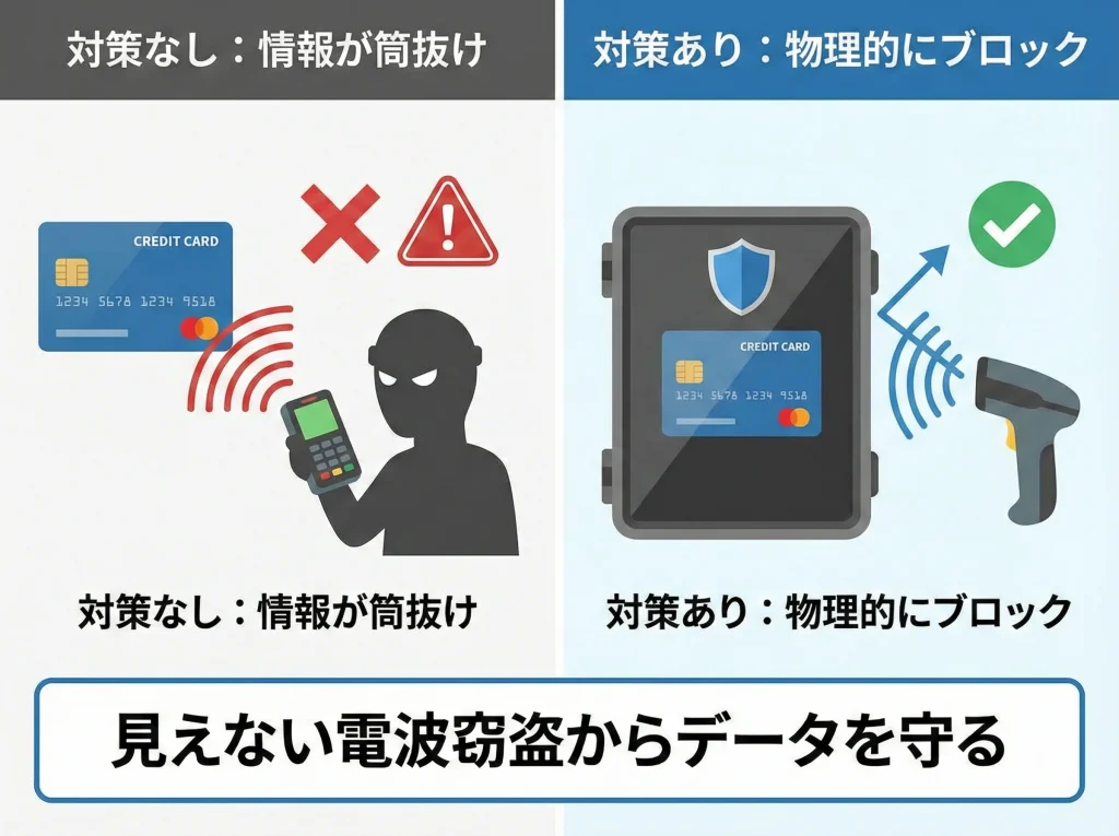 RFIDスキミング防止ケース