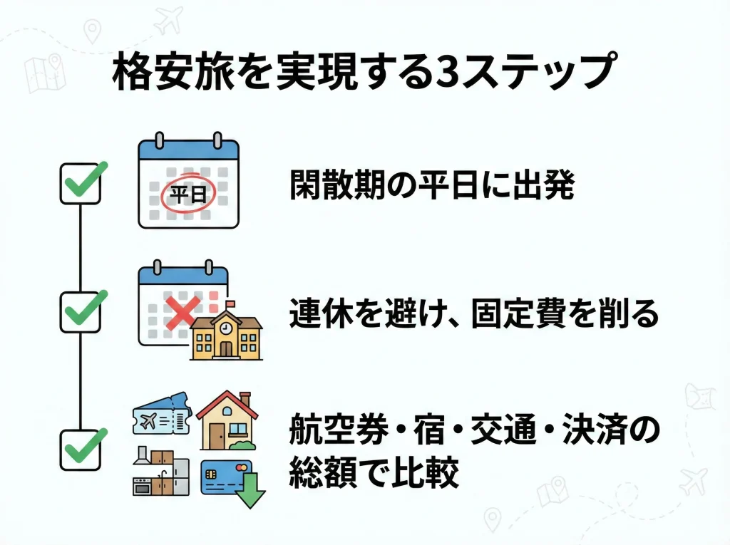 オーストラリア旅行の安い時期まとめ