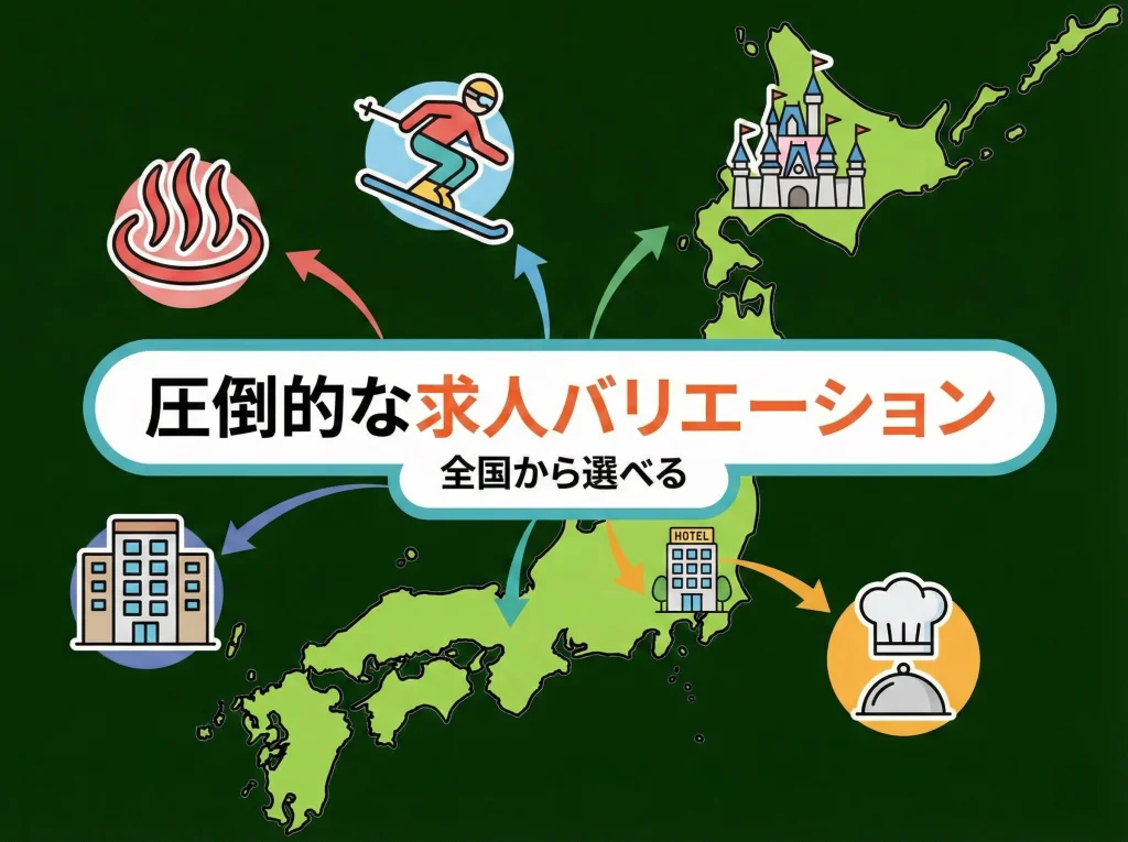 求人数・職種の幅