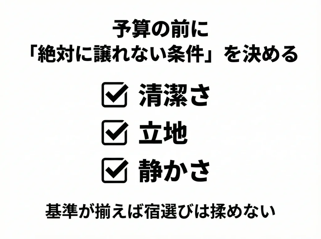 宿泊ホテルのグレード差