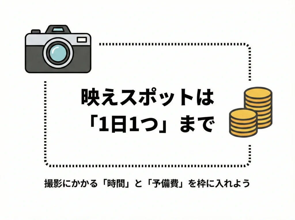 SNS映えで旅費が膨張