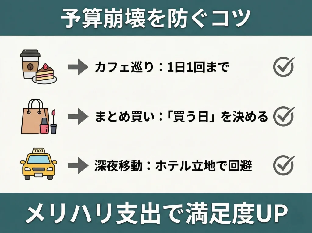 2泊3日と3泊4日予算