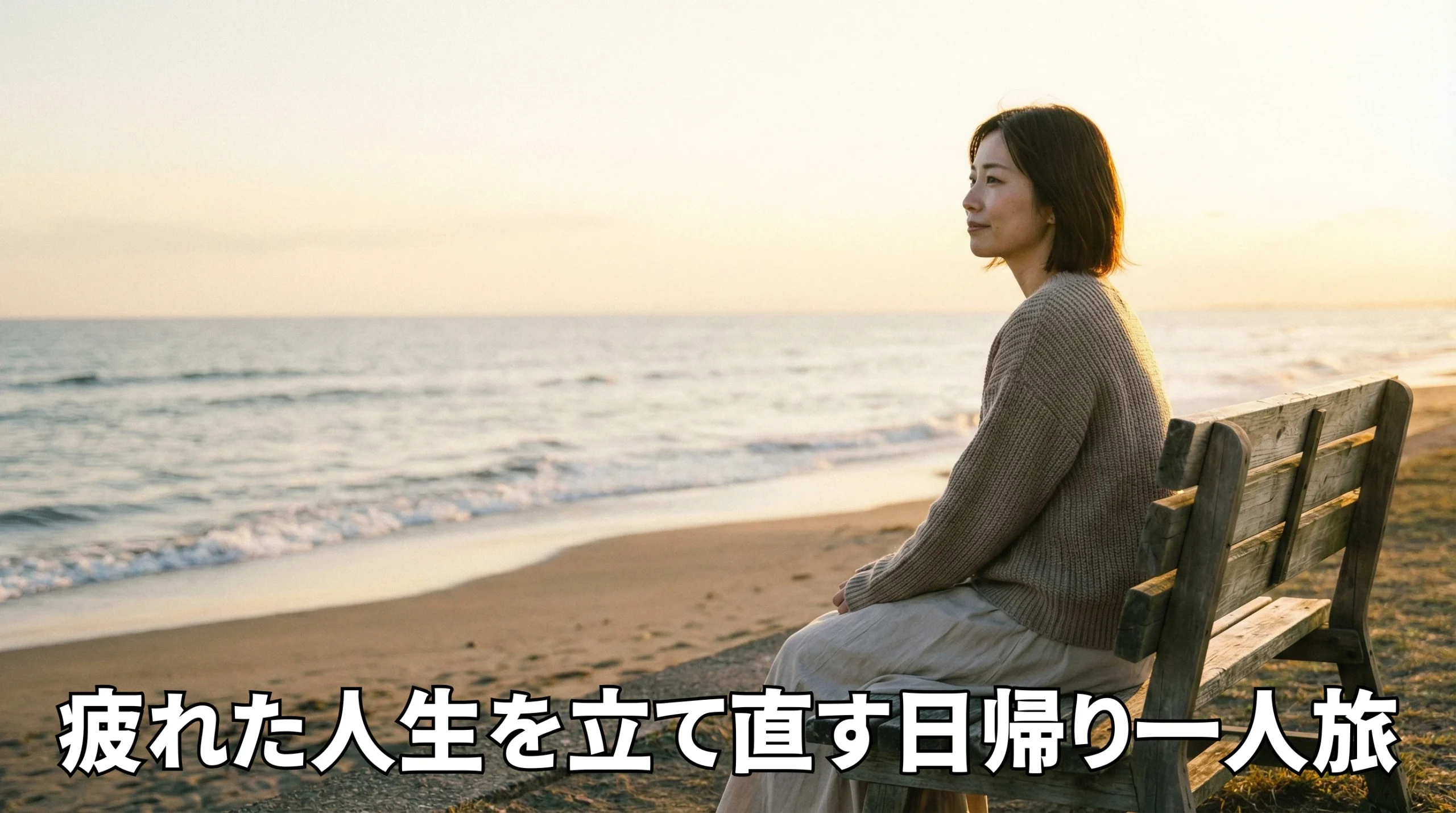 疲れた人生を立て直す日帰り一人旅のすすめ｜自分を取り戻す最高の過ごし方