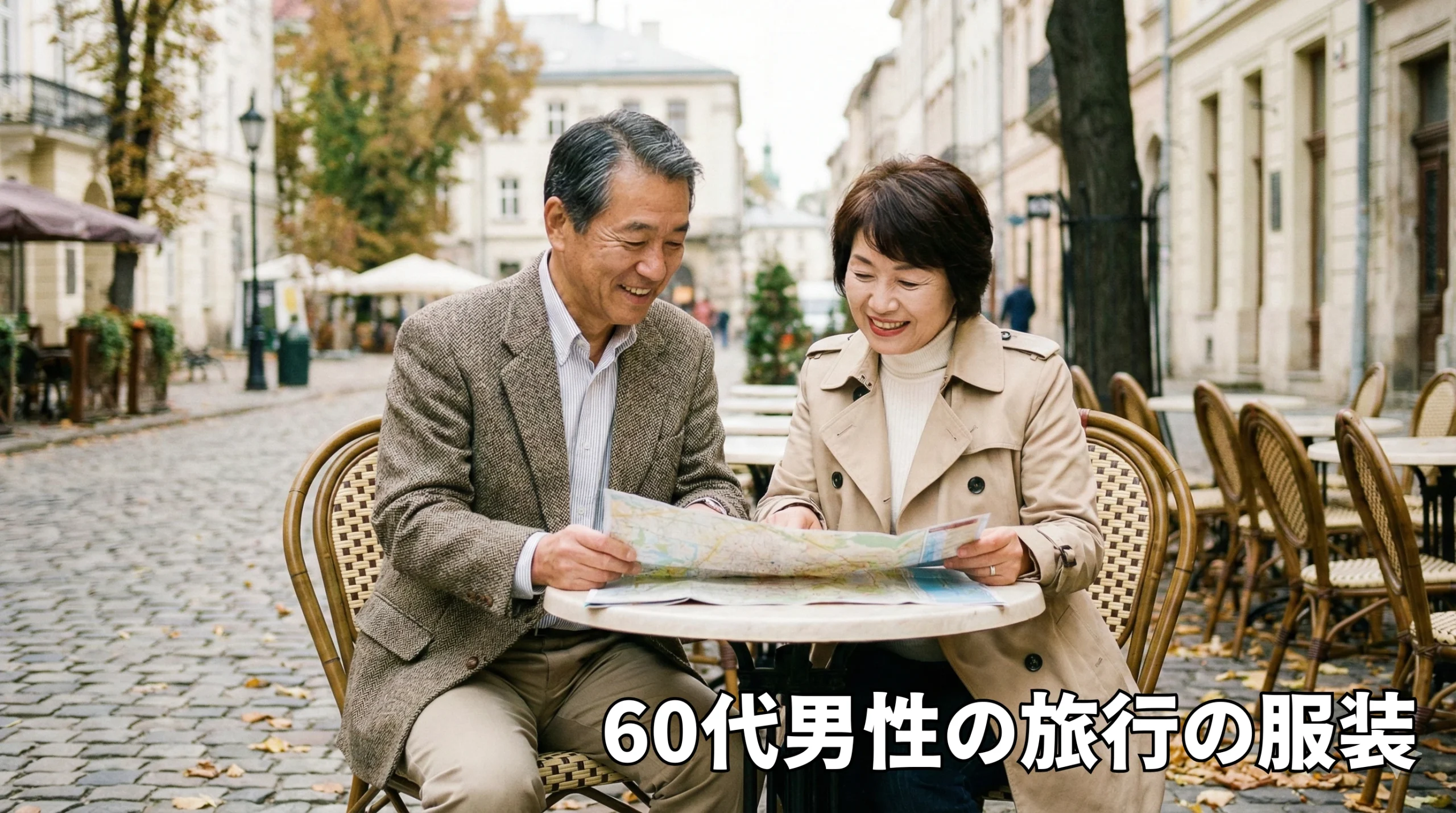 【季節別】旅行の服装に迷う60代男性へ。ユニクロ＋αで叶える大人の品格スタイル