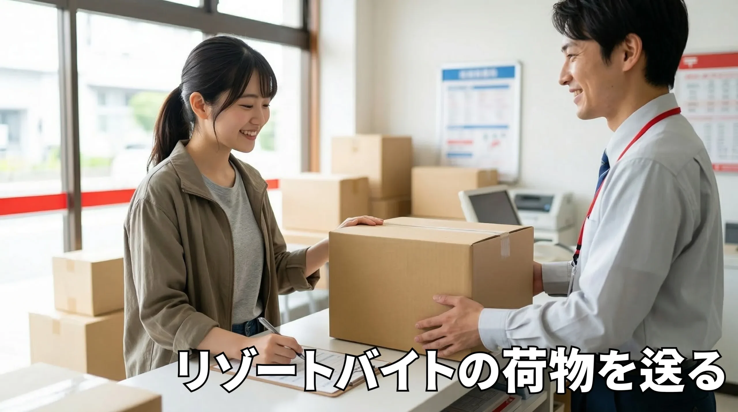 リゾートバイトの荷物を送るための完全ガイド｜準備から返送まで徹底解説