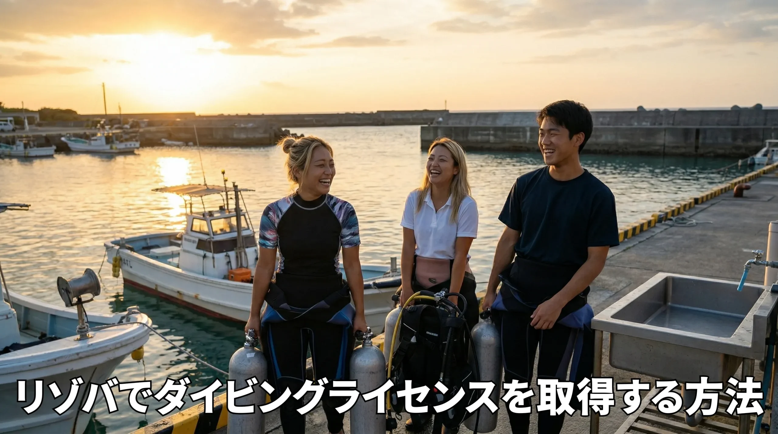リゾバでダイビングライセンスを取得する方法！沖縄・離島の魅力と注意点