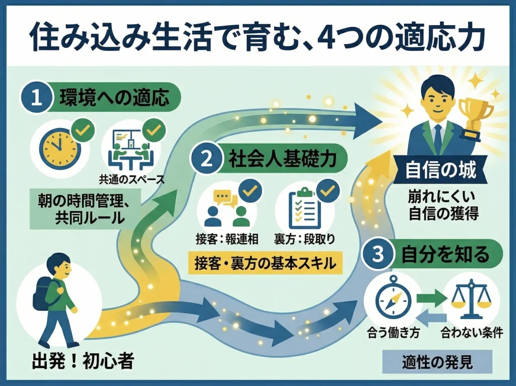 初心者が得やすい経験