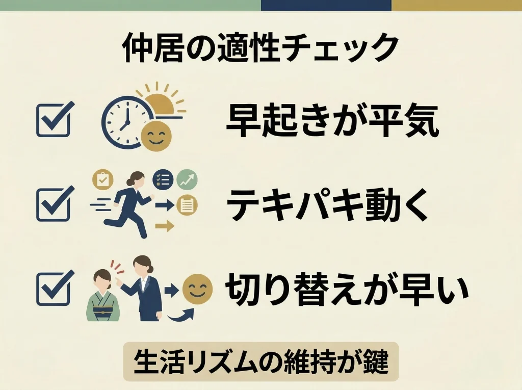 向いてる人・向かない人