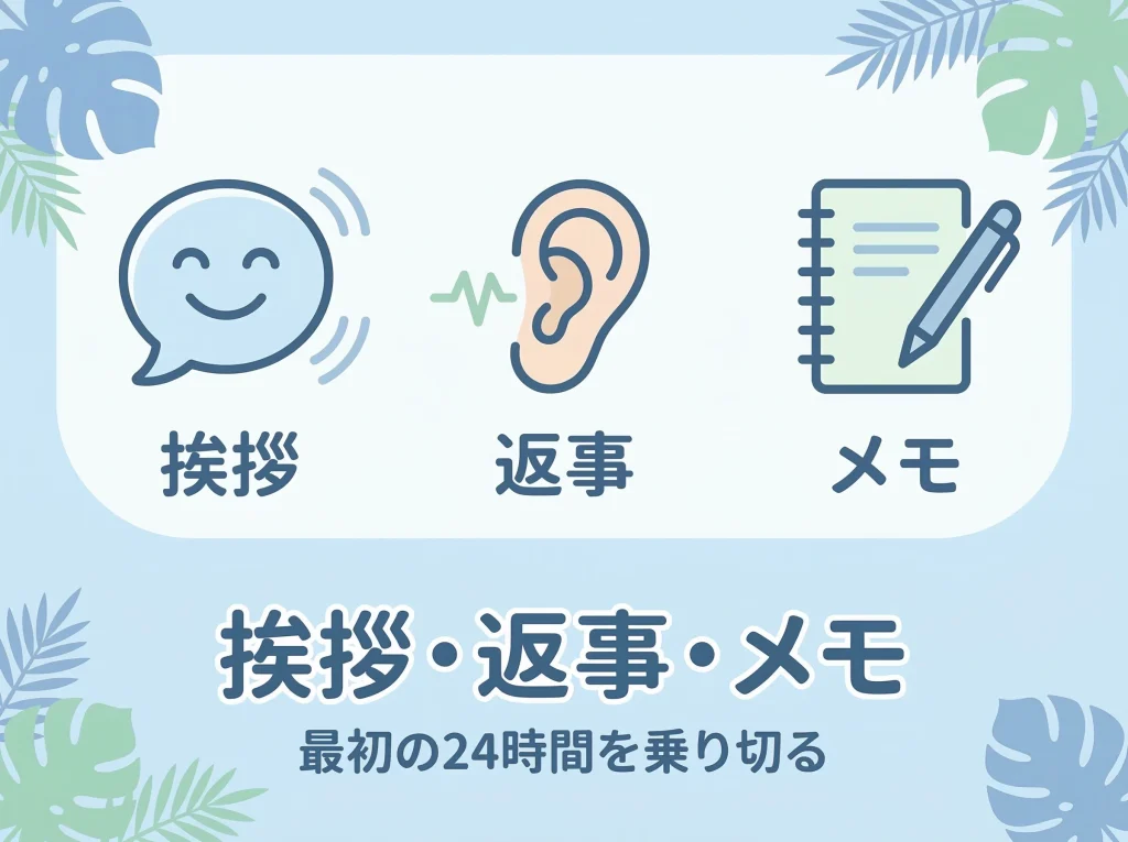 一人参加の不安を減らすコツ