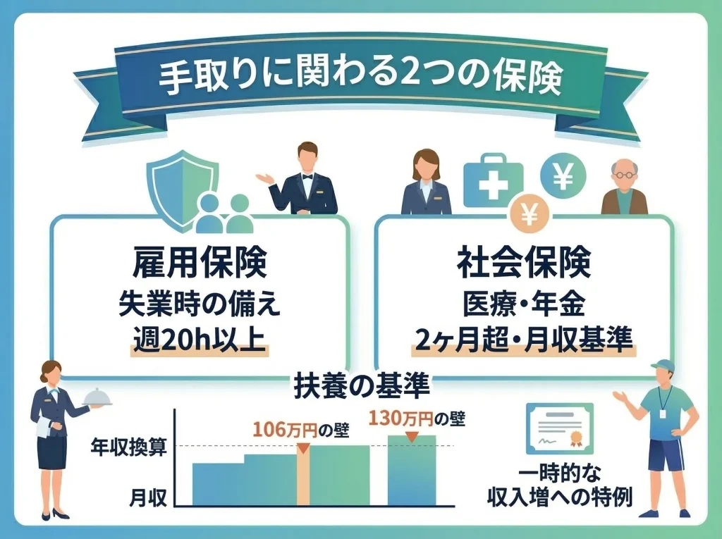 社会保険と扶養の壁