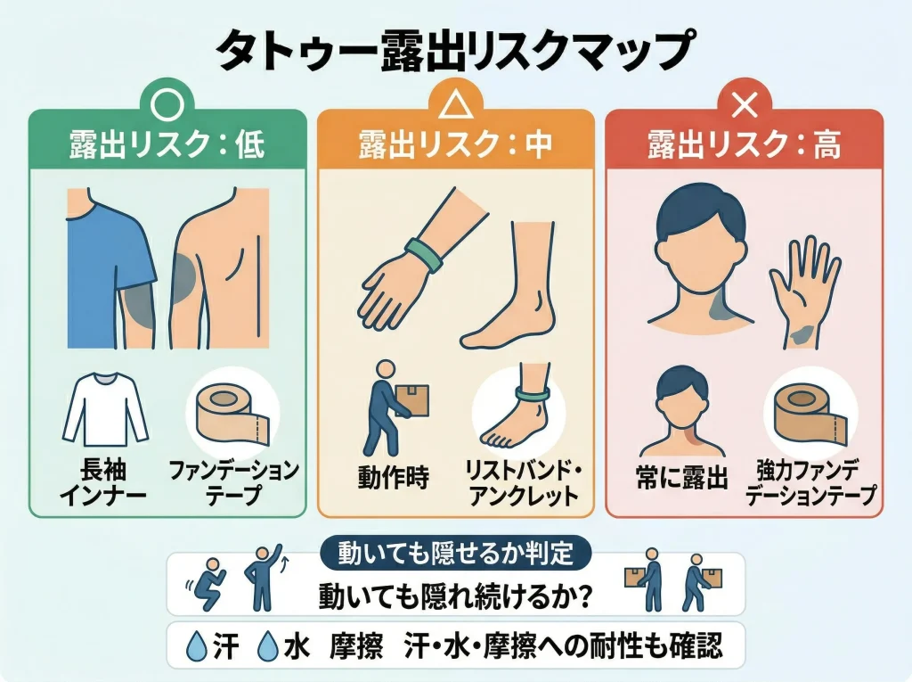 隠せばOKの見極め方