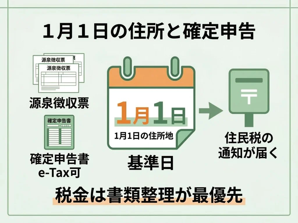 住民税と確定申告