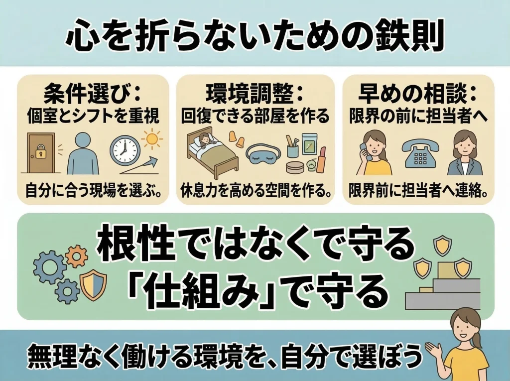 リゾートバイトのメンタル対策総括