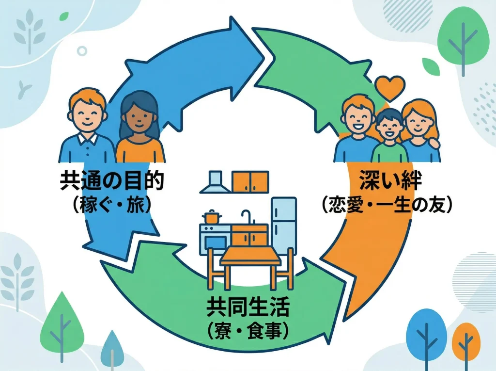 出会いや人間関係のリアル