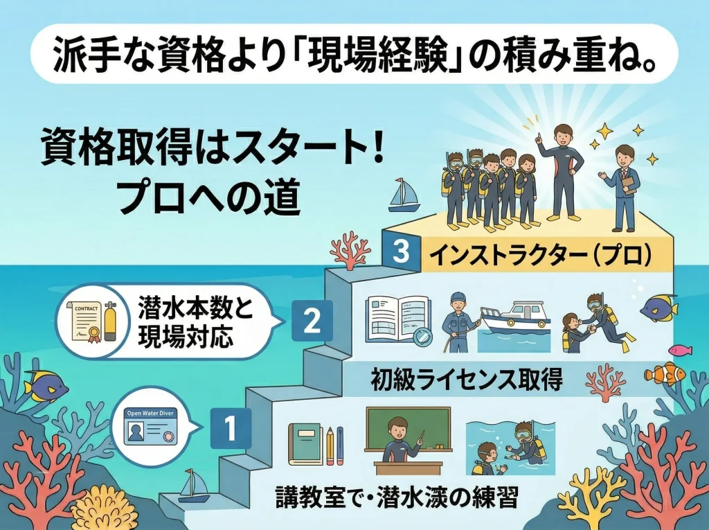 インストラクターへの道