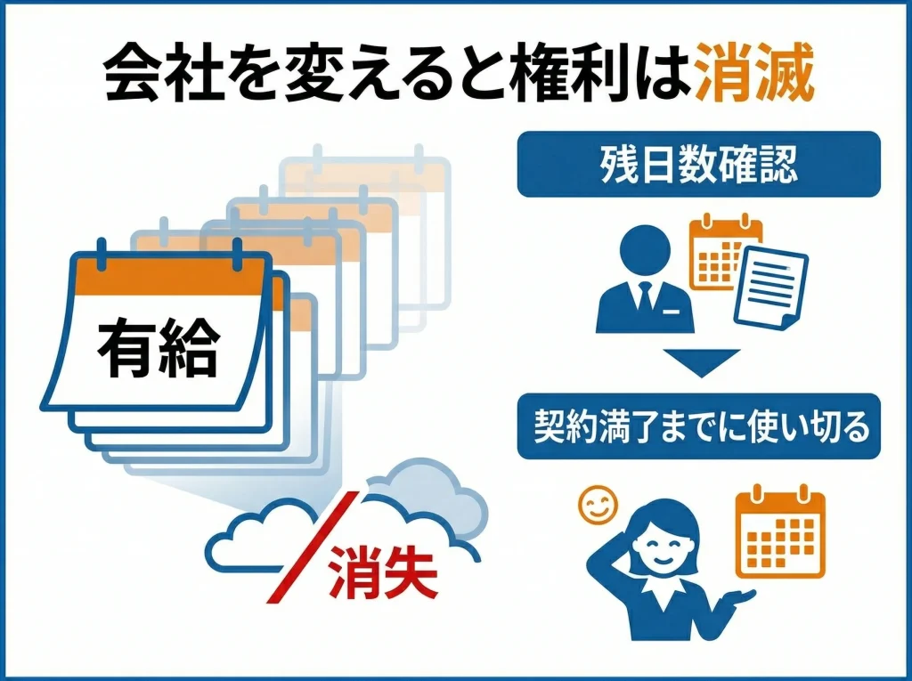 有給休暇のリセット注意